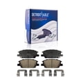 thumbnail image 4 of Detroit Axle - Front Brake Kit for Buick LaCrosse Regal Sportback TourX Chevrolet Equinox Malibu GMC Terrain, Disc Brake Rotors Ceramic Brake Pads w/ Hardware Replacement, 4 of 7