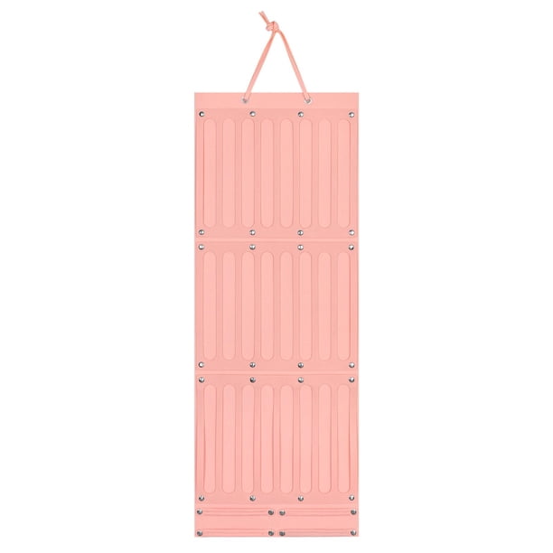 Accesorio para el cabello, pinzas para el cabello, colgador, organizador de lazos para el cabello, soporte de exhibición para mujeres, niñas, bebés, Rosa 104cmx38cm