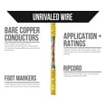thumbnail image 3 of Voltive Cat5e Riser (CMR), 500ft, Yellow - Solid Bare Copper Bulk Ethernet Cable - UTP - 350MHz - UL Certified & ETL Verified, 3 of 6