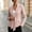 Pink, variant on Women's Solid Color Tie Front Blazer, Long Sleeve Shawl Collar Casual Suit Jacket with Flap Pockets for office Daily Pink XL