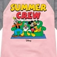 thumbnail image 3 of Mickey & Friends - Summer Crew - Toddler And Youth Girls Raglan Graphic T-Shirt, 3 of 4