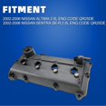 thumbnail image 2 of Kit de Cubierta de Válvula de Motor MITZONE para Nissan Altima Sentra 2.5L, 2 of 7