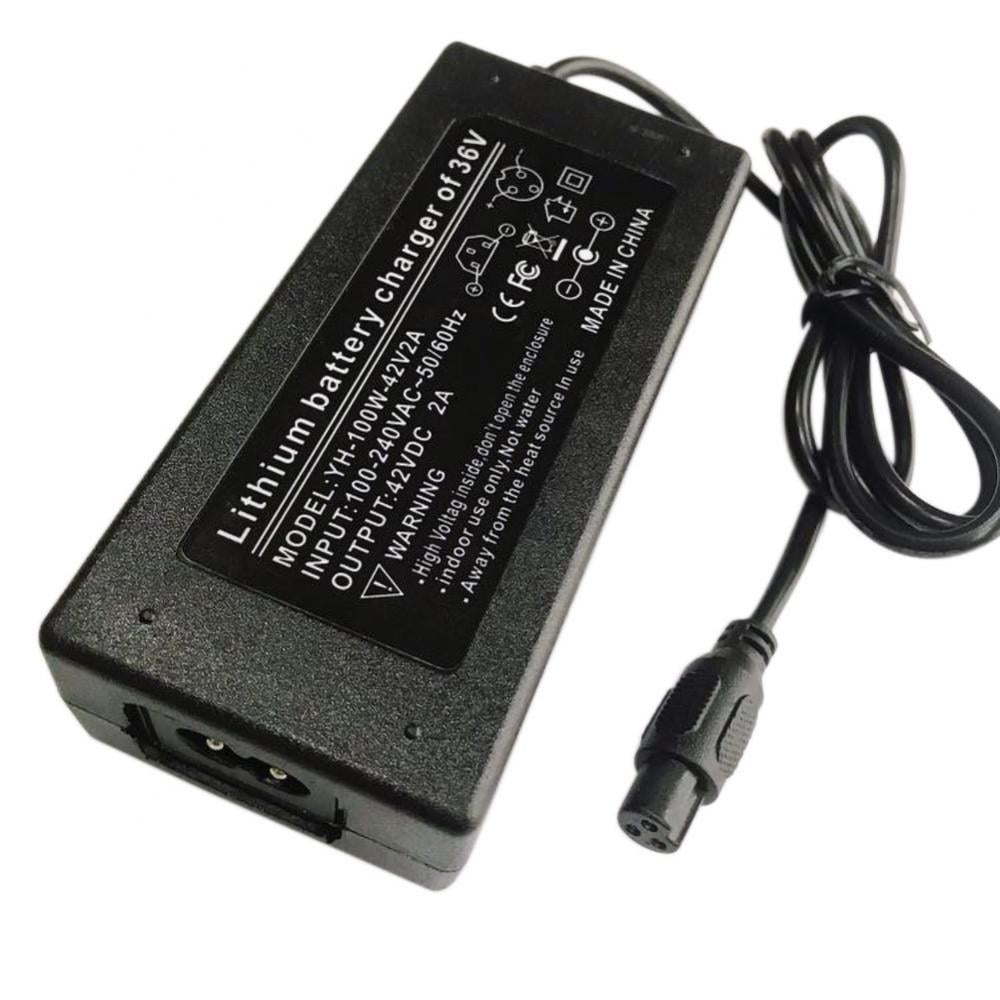 Power Adapter Battery Charger 42V 2A For Balance Hoverboard Electric Scooter-DE 