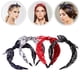 thumbnail image 4 of diademas vintage con lazo para mujer, elegantes accesorios para el cabello, diadema anudada con orejas de conejo, diademas con lazo, decoración para el cabello, 4 of 8