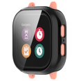 thumbnail image 4 of KAIYANG Estuche protector rígido para reloj Verizon GizmoWatch 2 con película de vidrio templado incorporada, estilo A, color negro, 4 of 5