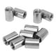 thumbnail image 3 of Tuerca de conector redonda, 10 piezas Tuercas de conector redondas Juego de tuercas de acoplamiento Tuerca de acoplamiento de rosca Aspecto llamativo, 3 of 9