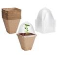 thumbnail image 2 of Pots de Semis Biodégradables avec Dôme d'Humidité Pots de Pépinière, 2 of 14