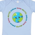 thumbnail image 4 of Inktastic Peace Love Earth Boys or Girls Baby Bodysuit, 4 of 5