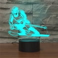 thumbnail image 2 of Luz nocturna LED 3D que cambia de color para niños con 5 V, 2 of 2