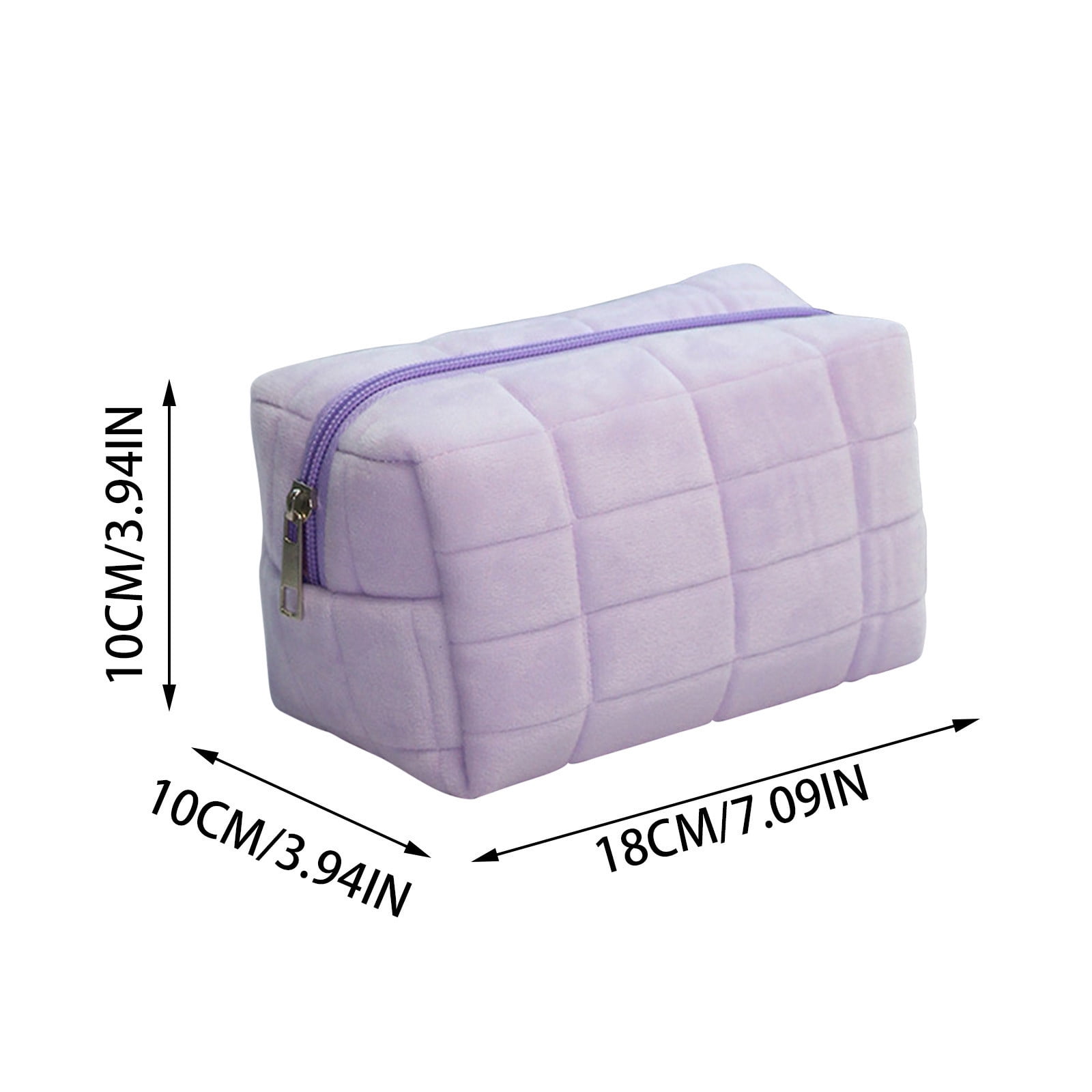 COM1950s Toiletry Bag,Cute Makeup Bag Cosmetic Bags for Women and Girls,Travel Makeup Bag Large Capacity Canvas Makeup Bag,Makeup Organizer Bag Zipper Pouch (18X10Cm,1)