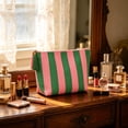 thumbnail image 6 of DefiDgd Waterproof Striped Makeup Bag,Seashell Shaped Cosmetic Bags with Zipper,Travel Beach Vacation Daily Use Essentials for Women(Green), 6 of 7