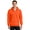 Orange, variant on Essential Fleece Full Zip Hooded Sweatshirt-L (Safety Orange)