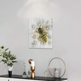 thumbnail image 2 of Bee Wall Art Bee Daisy Pictures Wall Decor Canvas Prints Framed Artwork Poster Bee Decorations for Home Kitchen Bedroom Living Room Bathroom Office 12"x16", 2 of 6