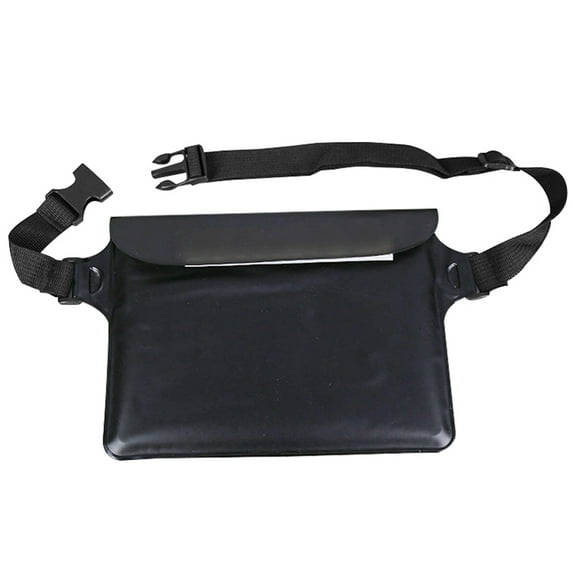 Waterproof Underwater PVC Beach Swimming Mobile Phone Waist Bum Bag Transparent Visible Dry Pouch