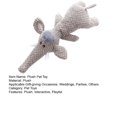 thumbnail image 4 of ievspot Dog Squeaky Plush Toy Soft Stuffed Elephant Toys with Squeaker Interactive Dog Chew Toy for Heavy Chewers, 4 of 8