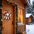thumbnail image 5 of Clearance ！Christmas DIY Kit, Quilted Door Hanger, A 1PC Christmas Quilted Wreath Kit, DIY Craft for Holiday Door Decor, 5 of 5