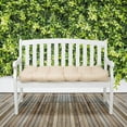 thumbnail image 4 of Patio Bench Cushion, Soft Beige, Stripe, 48”W, 4 of 8