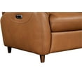 thumbnail image 4 of Pemberly Row Contemporary Leather Caramel Cream Power Recliner P2, 4 of 11