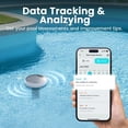 thumbnail image 6 of Aiper HydroComm Pro Smart Pool Monitor for Scuba X1 Series, Digital Pool & Spa Water Tester for TDS, EC, pH, Temp & ORP, 6 of 8