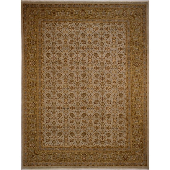 Ankara Harmony Green/Gold Rug, 9'2" x 12'2"