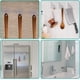 thumbnail image 5 of Ganchos de pared adhesivos de 20 piezas resistentes, 13 libras (máx.), ganchos transparentes reutilizables sin costuras, impermeables y a prueba de aceite para Baño, 5 of 5