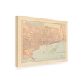 thumbnail image 2 of Wild Apple Portfolio 'Map of Montreal' Canvas Art, 2 of 3