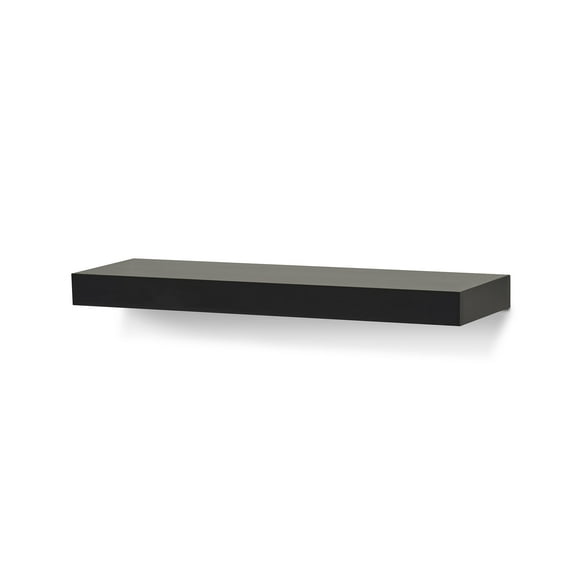 Mini Avalon 6"x20" Black Floating shelf