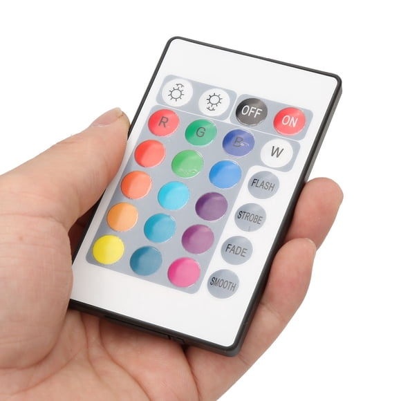 Control remoto de tira de luz BuyWeek controlador inalámbrico remoto RGB 24 teclas 5-24 V