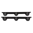 thumbnail image 4 of yuksok 2 Pieces Stainless Steel Stove Covers Heat Resistant Kitchen Tool Easy Clean balck, 4 of 9
