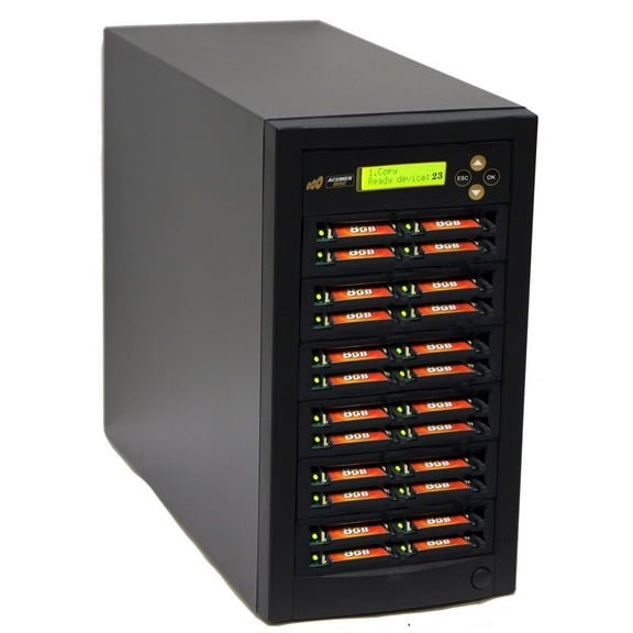 Acumen Disc 1 to 23 CF Card Duplicator - Multiple CompactFlash / MicroDrives Flash Drive Memory Reader Copier (Up to 35mbps)