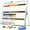 Multicolor, variant on Marsrock Sale 17"×13"Blank Desktop Double-Sided Dry Erase Whiteboard with Stand,10Markers,6Magnets,1Eraser,Great for Home,School&Office Planning