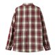 thumbnail image 5 of Mens Camisas de Manga Larga Casual Vintage Turndown Cuello Botón Abajo Camisa Chaqueta con Bolsillo Poliéster Tops Diario, 5 of 9