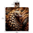 thumbnail image 2 of Pangolin Canvas Beach Blanket for Picnics and Outdoor Adventures - Durable, Park, or Camping Trip, 2 of 6