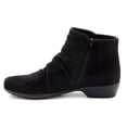 thumbnail image 4 of ROS HOMMERSON ESME WOMEN'S INSIDE ZIPPER ANKLE BOOTIES IN BLACK SUEDE, 4 of 6