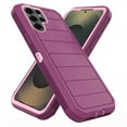 thumbnail image 5 of Compatible with Samsung Galaxy S25 Ultra 5G Phone Case Hybrid Rugged Shockproof Hard Protective Drop Proof Full Body Heavy Duty Mobile Cell Cover for S25Ultra 25S S 25 25Ultra 6.9 Women Men Purple, 5 of 6
