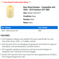 thumbnail image 2 of Rear Shock Bumper - Compatible with 2009 - 2010 Hummer H3T 4WD, 2 of 2