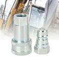 thumbnail image 3 of Hydraulic Quick Coupler, Easy To Install Hardened Steel High Durability Hydraulic Coupler 24GPM 3600PSI  for Construction Logging, 3 of 7