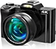 4K Digitalkamera Videokamera Ultra HD 48MP WiFi YouTube Vlogging Weitwinkel 