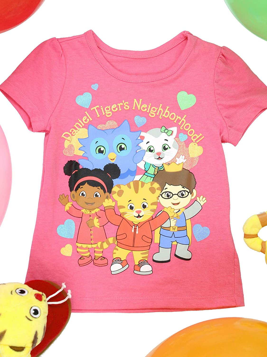 Daniel Tiger Toddler Girls Short Sleeve Tee T-Shirt DTG042SS