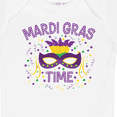 thumbnail image 4 of Inktastic Mardi Gras Time Party Mask Boys or Girls Baby Bodysuit, 4 of 5