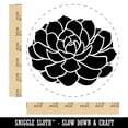 thumbnail image 2 of Echeveria Elegans Succulent Plant Mexican Snow Ball Self-Inking Rubber Stamp Ink Stamper - Black Ink - Large 1-1/2 Inch, 2 of 7