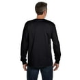 thumbnail image 2 of Mens Tagless ComfortSoft Long-Sleeve Pocket T-Shirt 5596 (3 PACK), 2 of 2