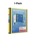 thumbnail image 6 of Staples Better 1-Inch D 3-Ring View Binder Yellow (19064) 827601, 6 of 7