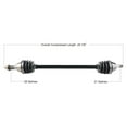 thumbnail image 4 of Tytaneum Tytaneum Oe Replacement Cv Axle Can Am Front Right Can-7063, 4 of 5