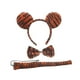 thumbnail image 2 of Conjunto de disfraz de tigre, diadema, pajarita y accesorio decorativo para la cola, diadema para las orejas redondo sin vestido, 2 of 7