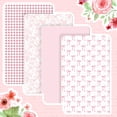 thumbnail image 3 of Sábana ajustable Peryiter de 4 piezas 132 x 71 cm para cuna de bebé, rosa suave, 3 of 7