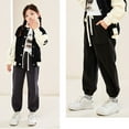 thumbnail image 3 of Jamsmile Toddler Girls Pants Athletic Active Girls Boys Jogger Pants Sweatpants Thick Winter Warm Long Bottoms Trousers, 3 of 4