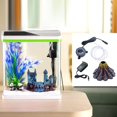thumbnail image 4 of LED Aquarium Underwater Light For Fish Aquarium Volcano Decoration Ornament Multi Color LED Light Air Bubbler, 4 of 8