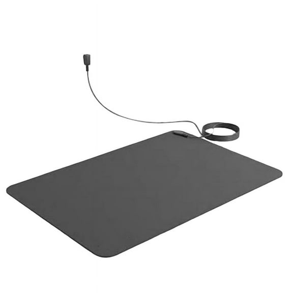 Mouse Anti-Static Grounding Wire Yoga Mat Gym Meditation Fitness Workout US Plug,1 * anti-static grounding wire grounding mat,Black