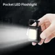 thumbnail image 2 of Mini llavero de luz de trabajo portátil, linterna impermeable, luces de inspección recargables, Base magnética, para Camping/reparación, 2 uds., 2 of 5
